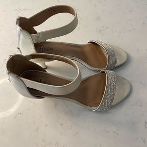 Silver Sparkly Heels